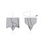 CMT Wiertło nieprzelotowe D8 I40 L67 S8 mm / standard HM / prawe
