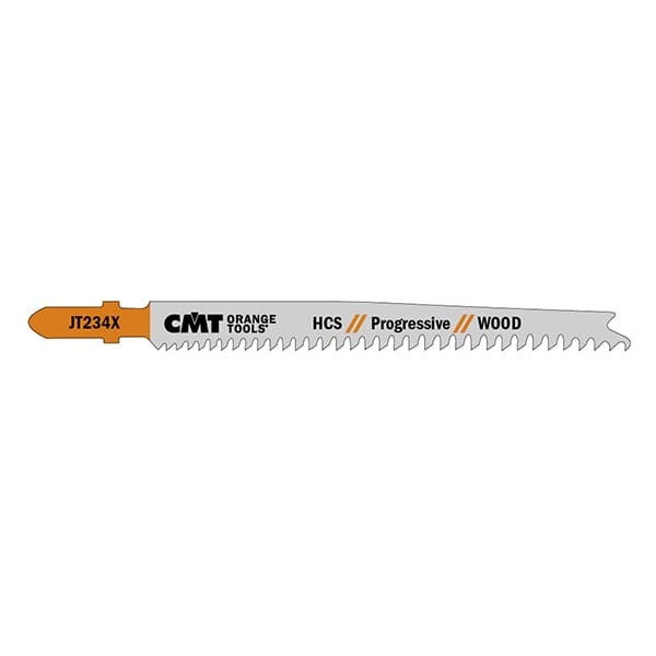 JT234X-5 CMT Brzeszczoty do wyrzynarki HCS I90 L116 / cięcie proste