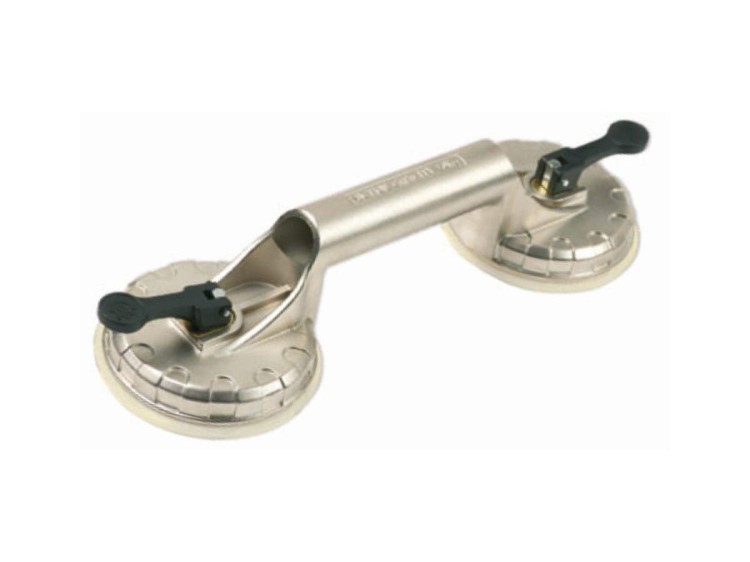 PIHER Przyssawka silikonowa podwójna Aluminium D12,3 cm / max udźwig 60 kg