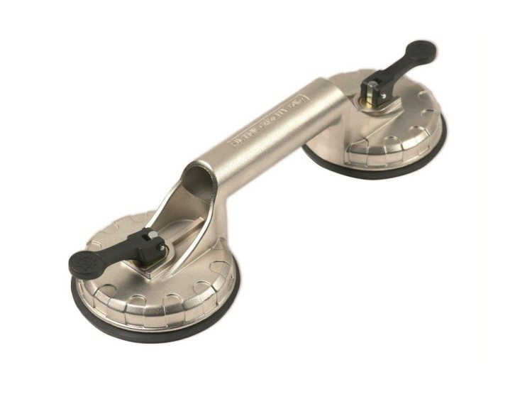 PIHER Przyssawka podwójna Aluminium D12,3 cm / max udźwig 60 kg