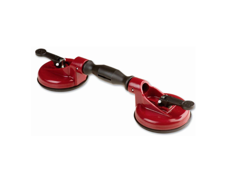 PIHER Przyssawka podwójna uchylna ABS D11,7 cm / max udźwig 30 kg