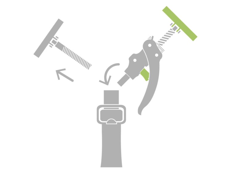 PIHER Podpora / rozpórka teleskopowa do płyt GK L168-318 cm