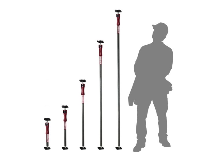 PIHER Podpora / rozpórka teleskopowa L200-375 cm / Moc do 300 kg