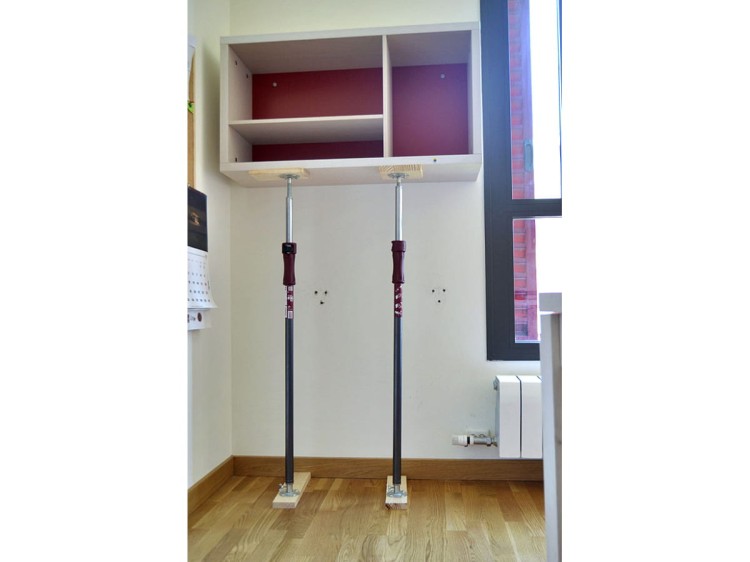 PIHER Podpora / rozpórka teleskopowa L155-290 cm / Moc do 300 kg