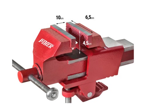 PIHER Imadło ślusarskie rozstaw 10 cm