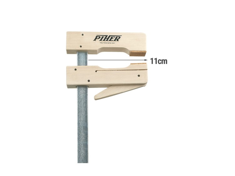 PIHER Ścisk drewniany do klejenia 60 cm / Moc 50 kg