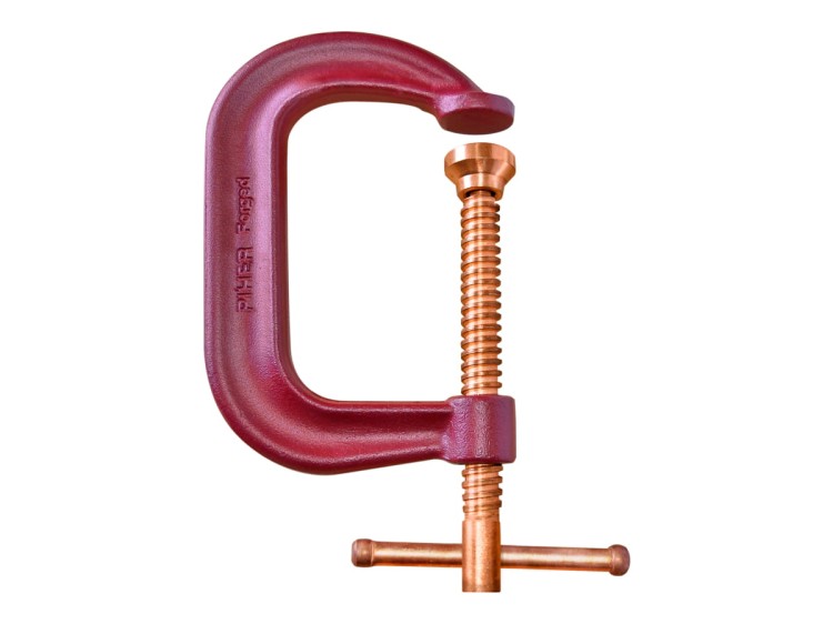 PIHER Ścisk typu G 20cm / Moc 1800 Kg / miedź