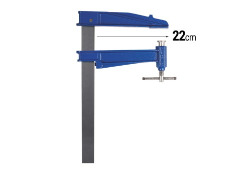 PIHER Blueline S Ścisk śrubowy 60 cm / Moc 700 Kg