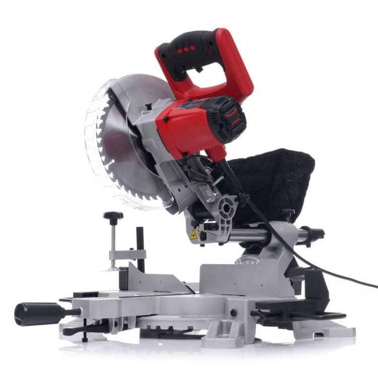 Pilarka ukosowa 2500W KD3012 z metalową podstawą + laser tarcza 210 mm