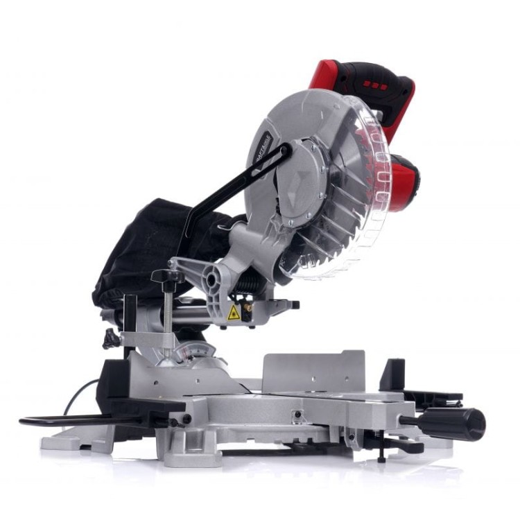 Pilarka ukosowa 2500W KD3012 z metalową podstawą + laser tarcza 210 mm