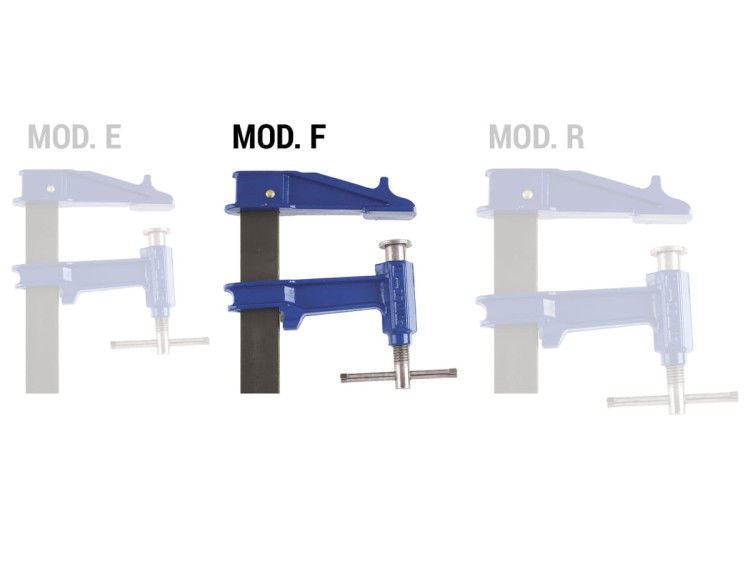 PIHER Blueline F Ścisk śrubowy 30 cm / Moc 900 Kg