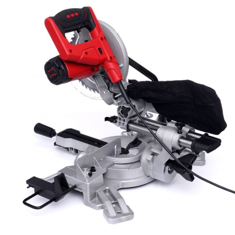 Pilarka ukosowa 2500W KD3012 z metalową podstawą + laser tarcza 210 mm