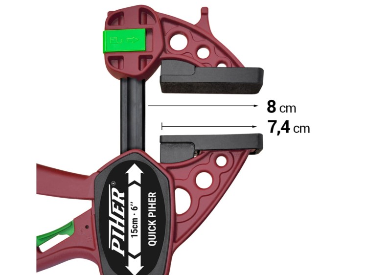 PIHER Quick Ścisk szybkozaciskowy 90 cm / Moc 150 Kg