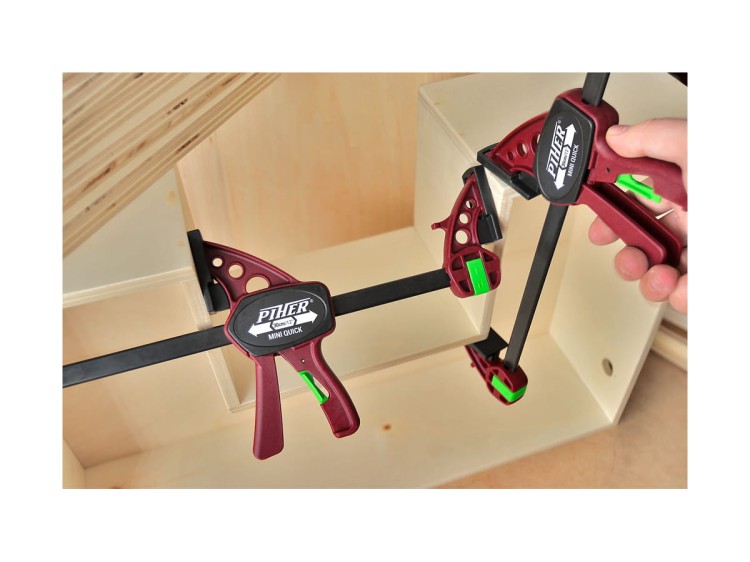 PIHER Mini Quick Ścisk szybkozaciskowy 15 cm / Moc 75 Kg