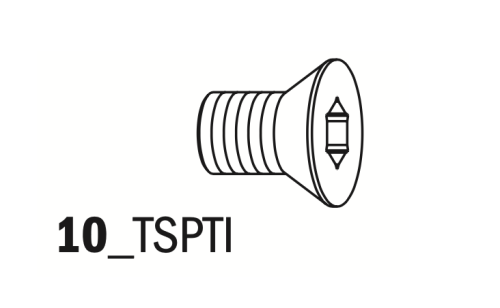 CMT Śruba do frezów i głowic M5x5x8