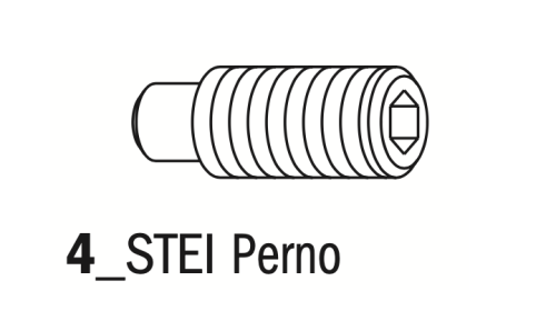 CMT Śruba do frezów i głowic M6x10