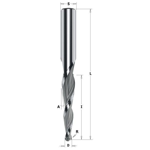 CMT Frez stożkowy kulisty Z3 D2 I80 L120 S12 mm / frezowanie 2D / 3D