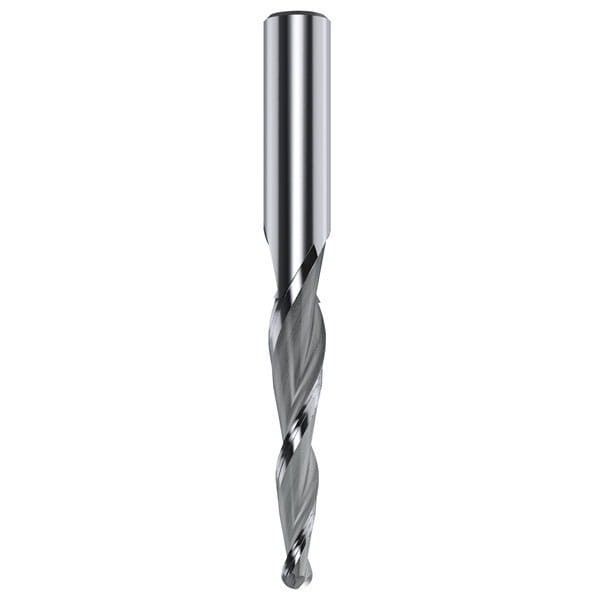 CMT Frez stożkowy kulisty Z3 D1,6 I25 L70 S6 mm / frezowanie 2D / 3D