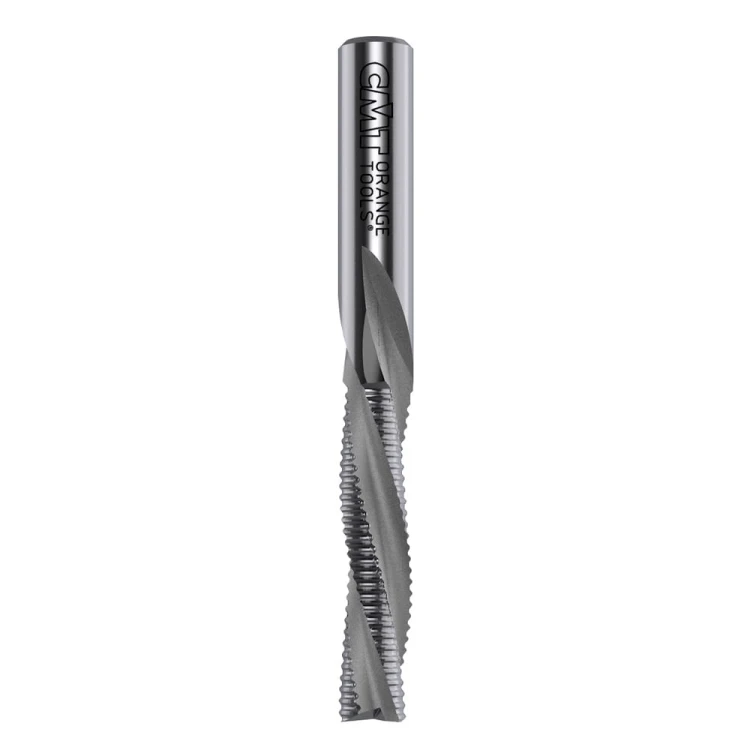 CMT Frez spiralny zgrubny do drewna / płyty Z3 D12 I42 L90 S12mm / negatyw