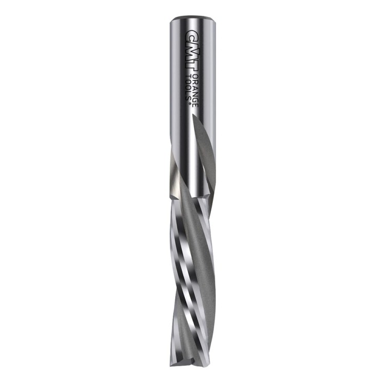 CMT Frez spiralny wykańczający do drewna / płyty / PCV Z3 D14 I50 L110 S14mm / negatyw