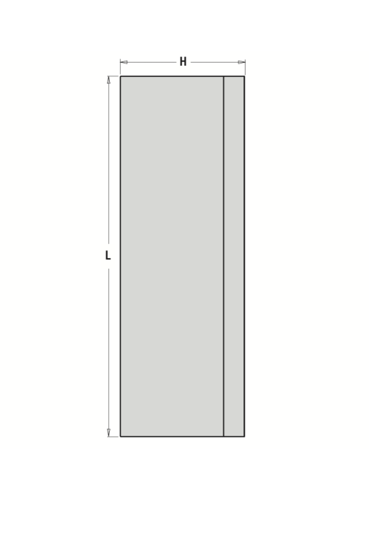 GLOBUS Noże strugarskie SP 810x35x3 mm