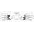 GLOBUS Zestaw do boazerii HSS 140x40x4Z H16-30 mm