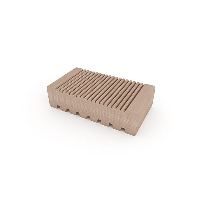 GLOBUS Frez do deski tarasowej HSS 140x40x4Z H150mm / Profil 3