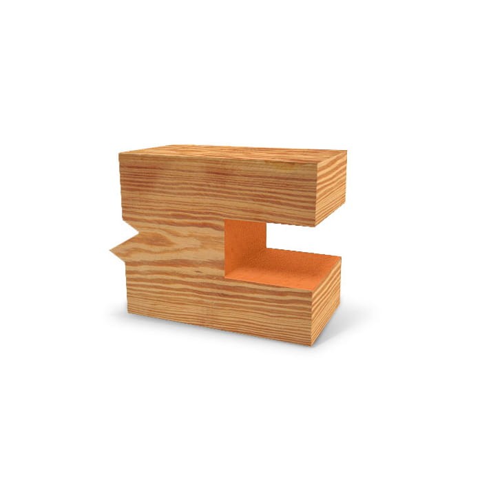 GLOBUS Frez nasadzany prosty HSS 140x30x4Z / H10 mm / drewno