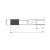 GLOBUS Frez nasadzany prosty HSS 125x30x4Z / H20 mm / drewno