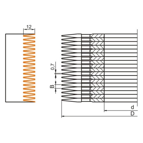 GLOBUS Frez nasadzany do mikrowczepów HM D160x70x4Z H3,8 mm