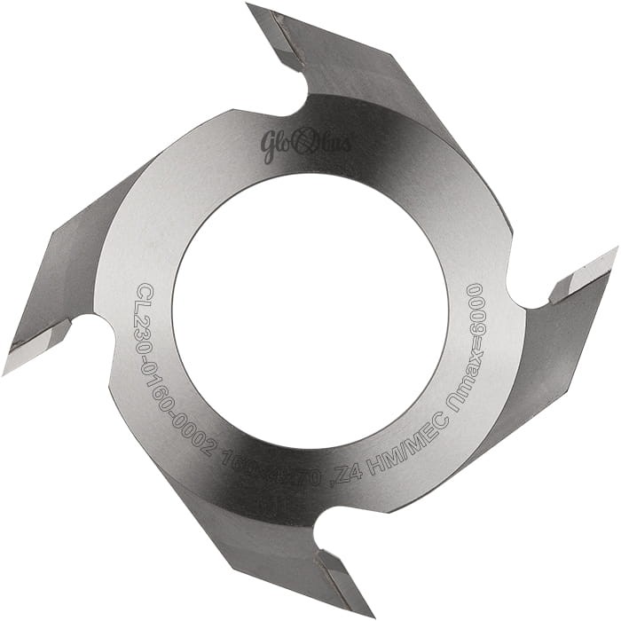 GLOBUS Frez nasadzany do mikrowczepów HM D160x70x4Z H4 mm
