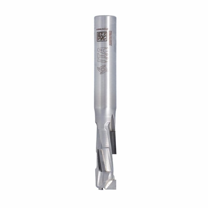 ITA TOOLS frez diamentowy ECO Z1+1 D10 I25 L75 S8 mm / 3 spirale / korpus STAL