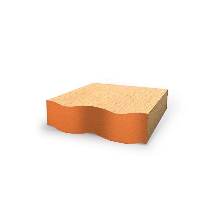 GLOBUS Frez strugający prosty HM 100x40x2+2Z/ H100mm / płyta wiórowa / MDF / sklejka