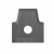 Noże wymienne do okleiniarki HM R2 16x16,5x2 mm / 1 szt. / BIESSE / Prawa / Lewa
