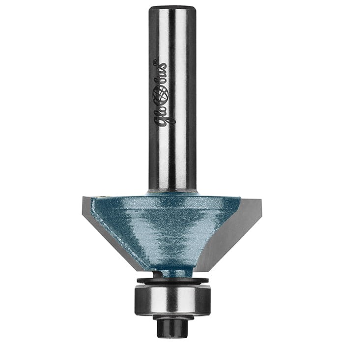 GLOBUS Frez prosty wiercący Z2 D6 I20 S6 mm / Premium