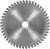 GLOBUS Piła do Aluminium i HPL 160x20x56Z / -5° negatyw / zagłębiarka
