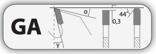 Faba piła tarczowa HM do Aluminium / PCV 400x30x120Z / -6°negatyw / PREMIUM