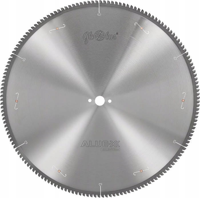 GLOBUS Piła do aluminium i PCV 350x30x108Z / -5° negatyw