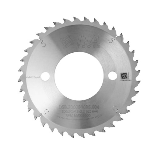 Ita Tools podcinak trapezowy DIAMENTOWY 200x80x36Z H4 / Gabbiani