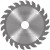 GLOBUS Podcinak trapezowy 100x20x20Z / 3.2 - 4.2 mm