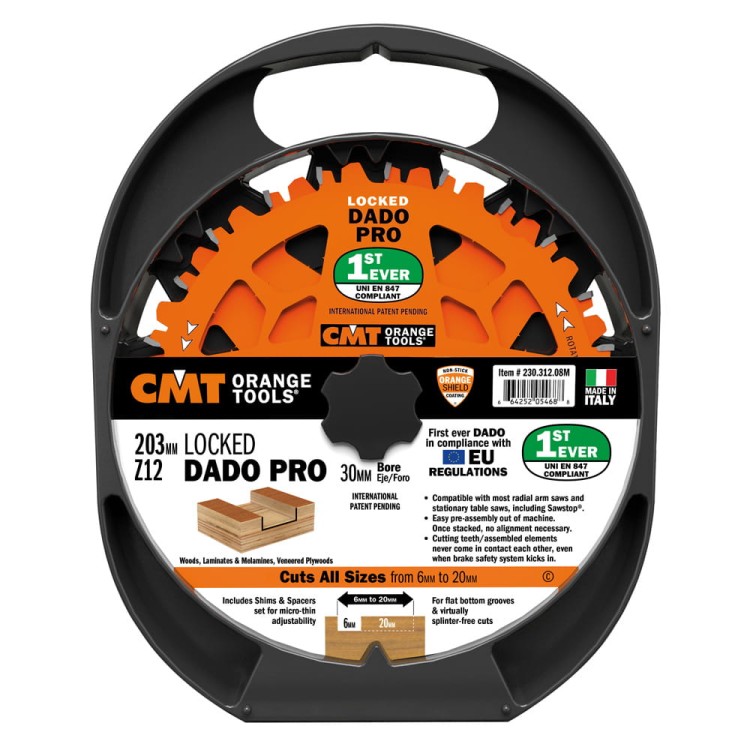 CMT Zestaw DADO do rowkowania 203x30x12Z