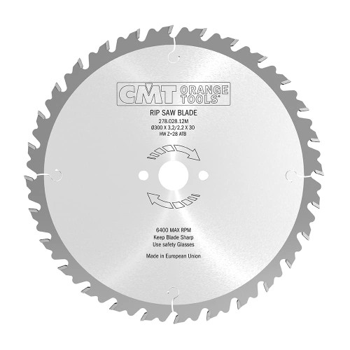 CMT Piła HM do wielopił 300x30x28Z / cięcie wzdłuż