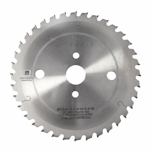 Ita Tools podcinak trapezowy DIAMENTOWY 200x30x36Z H4 / Scheer