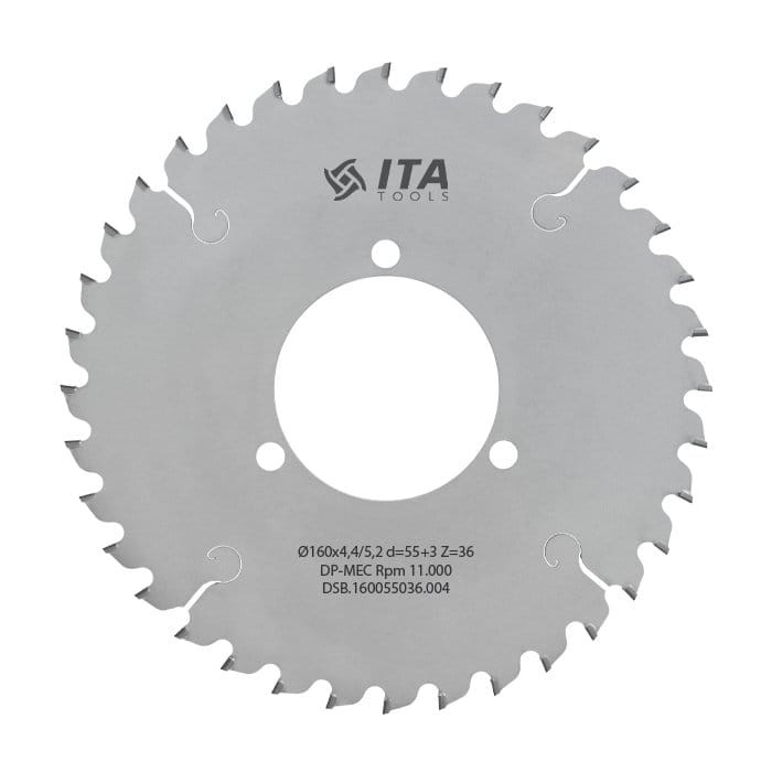 Ita Tools podcinak trapezowy DIAMENTOWY 160x55x36Z H4 / SCM, Gabbiani
