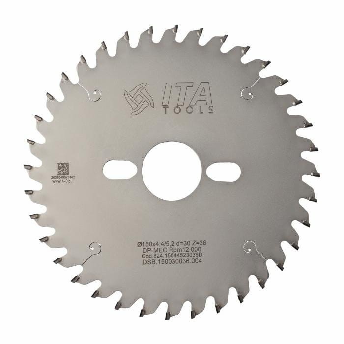 Ita Tools podcinak trapezowy DIAMENTOWY 150x30x36Z H4 / SCM, Felder