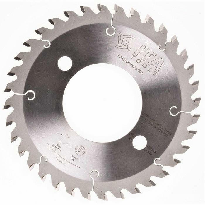 Ita Tools podcinak trapezowy 200x80x36Z / 4.4-5.6 mm / do Gabbiani