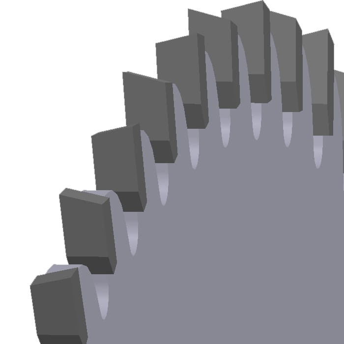 Globus Piła do drewna HM 250x30x42Z / Cięcie wzdłuż + w poprzek