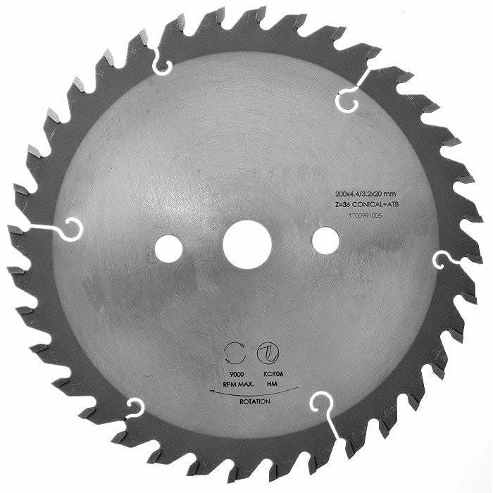 Ita Tools podcinak trapezowy 200x20x36Z / 4.4-5.6 mm / do Schelling