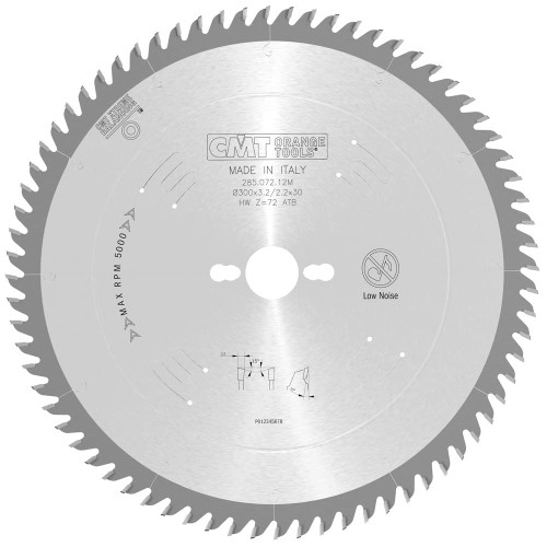 CMT Piła HM do drewna 300x30x72Z / cięcie wzdłuż i w poprzek