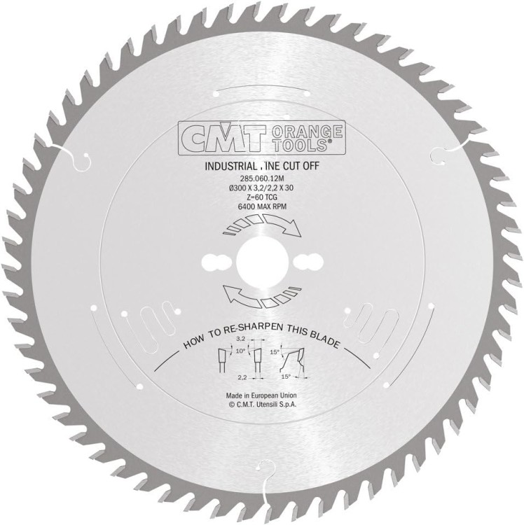 CMT Piła HM do drewna 300x30x60Z / cięcie wzdłuż i w poprzek